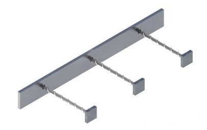 Закладная деталь типа МН101, МН1041